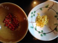 家常菜豌豆炒肉末做法图解1)