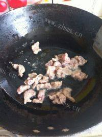 家常菜西芹炒肉片做法图解5)