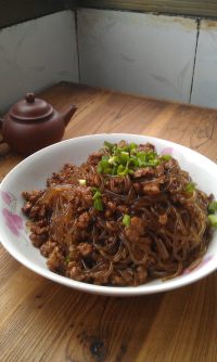 家常菜肉末粉丝