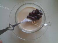 美味的蜜豆奶茶