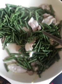 好吃的炒豇豆做法图解5)