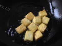 家常菜肉末豆腐做法图解5)