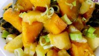 家常菜土豆炖南瓜