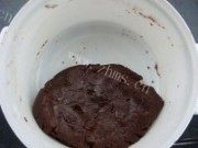 自制巧克力绿豆沙月饼做法图解3)