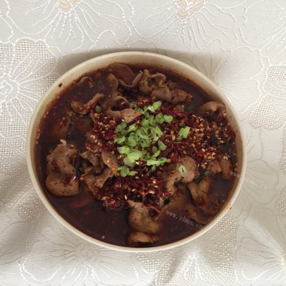 回味无穷的水煮肉片