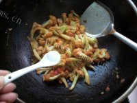 食欲满满的番茄炒花菜