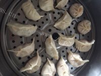 美味的西红柿鸡蛋饺子