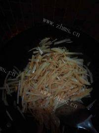 好吃的萝卜丝炒肉做法图解7)