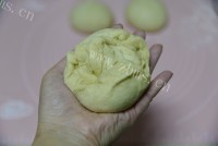 奶香全麦核桃面包做法图解5)