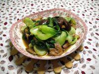 香飘的香菇炒油菜