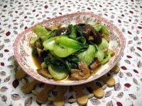 香飘的香菇炒油菜