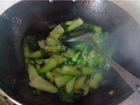 家常菜清炒小白菜做法图解9)