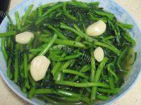 简易的蒜泥茼蒿