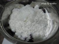自己做的紫薯芝麻饼做法图解3)