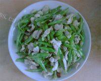 特色美食-四季豆炒肉