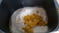 自制红薯面包做法图解3)