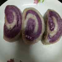 美味芋头紫薯馒头的做法图解十