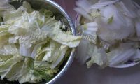家常菜糖醋白菜做法图解4)