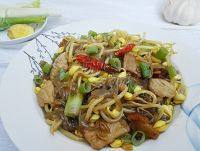 家常菜豆芽炒粉条