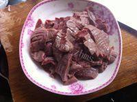 家常菜炒腰花做法图解4)