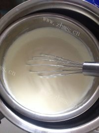 自制日式轻乳酪蛋糕做法图解3)