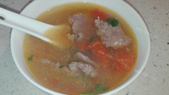 香气浓郁的西红柿牛肉汤