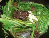 自制豆豉鲮鱼油麦菜