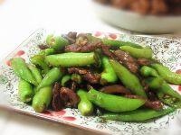 家常菜杭椒牛柳