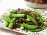 家常菜杭椒牛柳