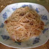 美味的炒粉干