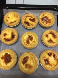 垂涎欲滴的原味葡式蛋挞做法图解9)