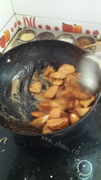 清爽的拔丝地瓜做法图解5)
