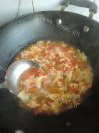 西红柿面片汤自制