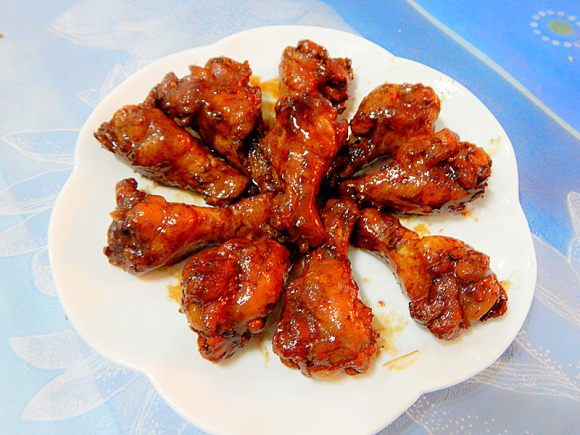 芳香四溢的红烧小鸡腿