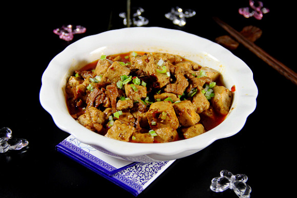 美味的麻辣豆腐