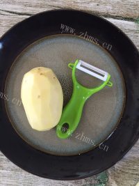 家常菜凉拌土豆片做法图解1)