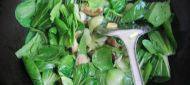 家常菜清炒香菇油菜做法图解4)