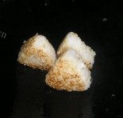 简单的烤饭团做法图解4)