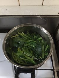 简单版鸡蛋菠菜做法图解2)