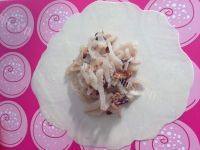 家常白萝卜鱿鱼馅饼做法图解3)
