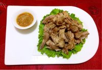 美味的剔骨肉蘸酱做法图解13)
