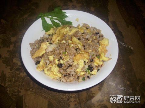 豆豉蛋炒饭