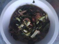 家常菜香菇炒油菜