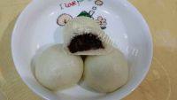 自制玫瑰豆沙包