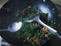 苋菜炒饭自制做法图解11)