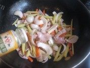 里脊肉炒三丝做法图解6)