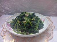 家常菜蒜香红薯叶
