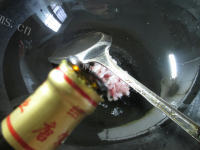 简洁版的肉丝圆白菜炒饭做法图解2)