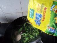 独特的香菇油菜做法图解7)