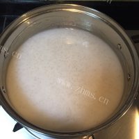 美味的椰香紫薯西米露做法图解5)